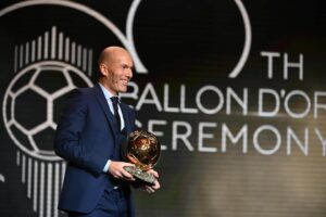 Zidane złota piłka